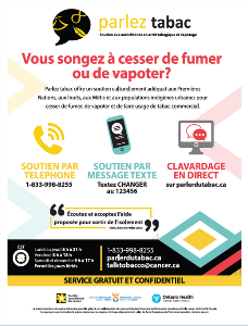 Talk-Tobacco Poster / Parlez Tobac affiche